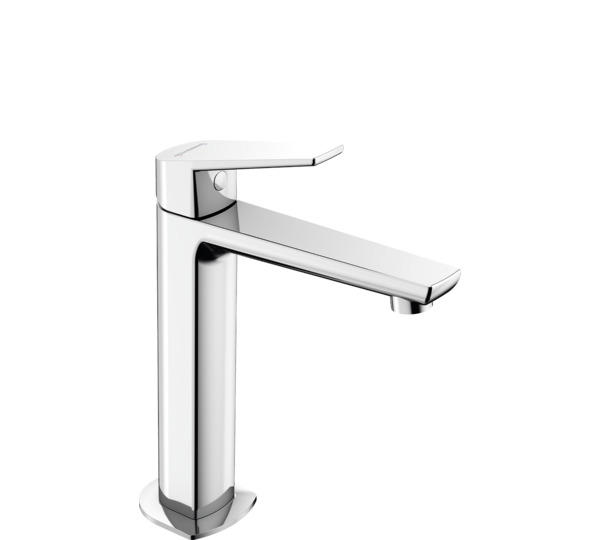 Monomando de lavabo medio alto Cromado Kloe